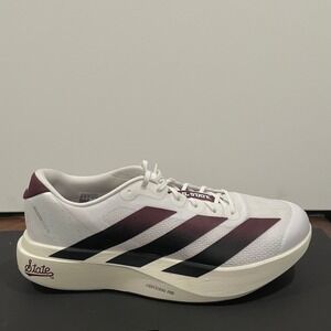 Adidas Adizero Evo SL Hail State Mississippi State Maroon White Mens 14 JQ4573